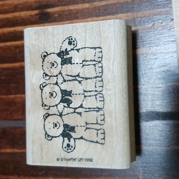 Stampin up 1992 rubber stamp set - Picture 3 of 10